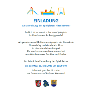 Spielplatzeröffnung Altenhammer