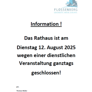 Rathaus Betriebsausflug