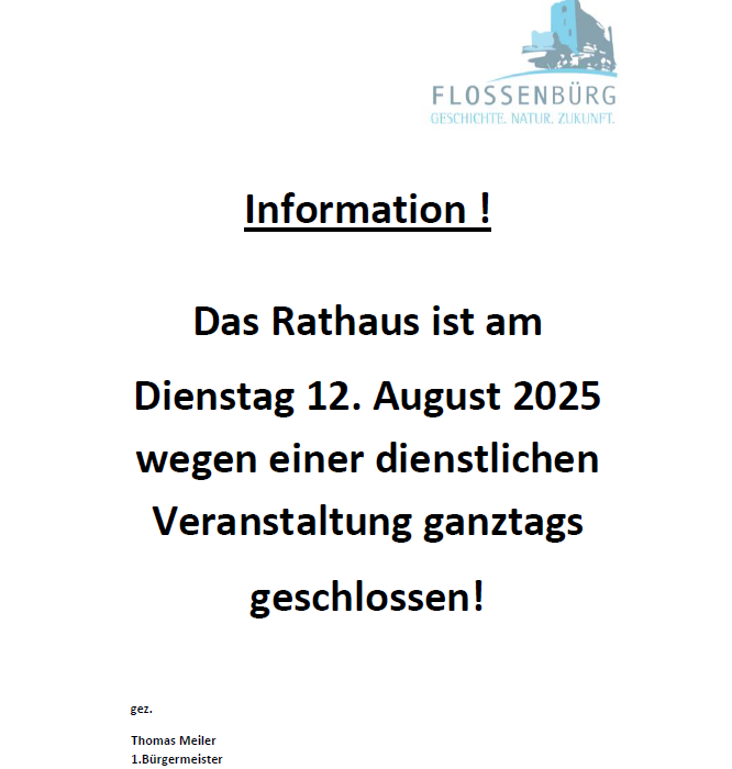 Rathaus Betriebsausflug