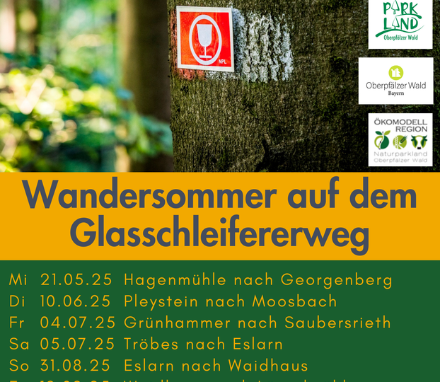 Wandersommer_auf_dem_Glasschleifererweg_Poster