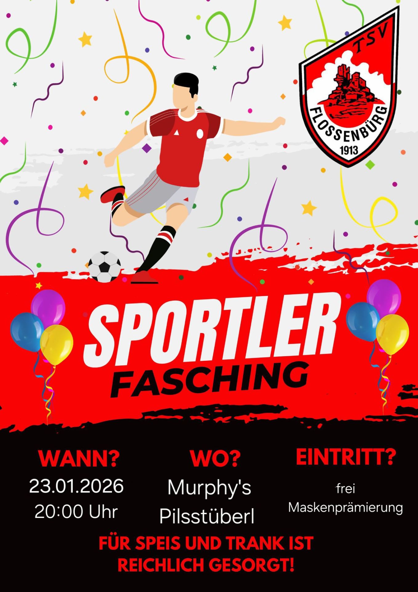 Sport­ler­fa­sching